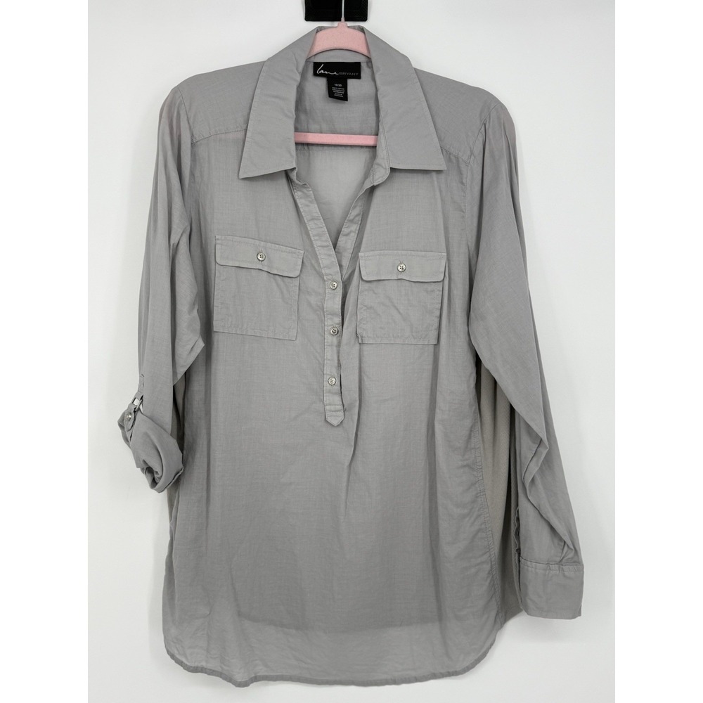 Lane Bryant Long Sleeve Button Down 18/20